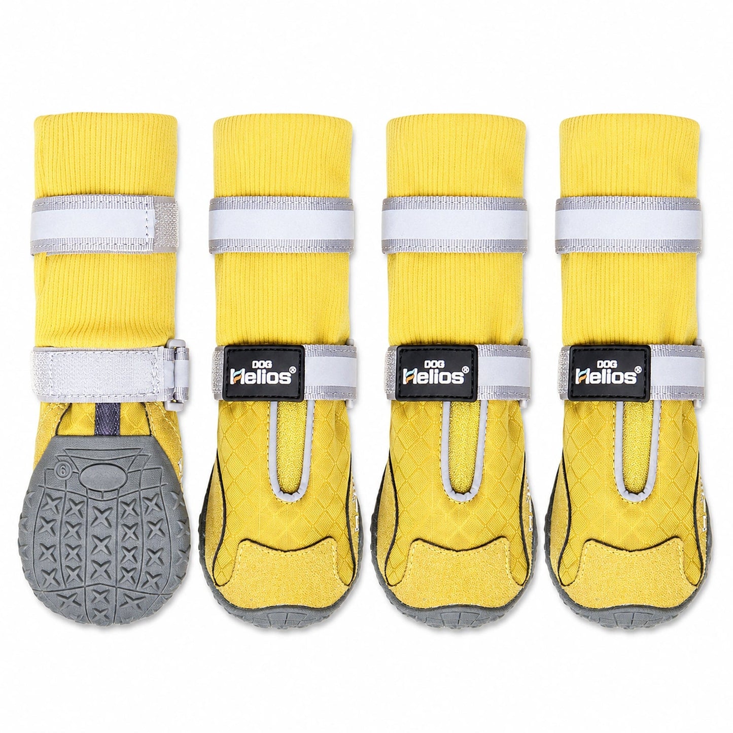 Dog Helios 'Traverse' Premium Grip High-Ankle Outdoor Dog Boots - Set Of 4