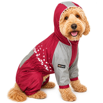 Dog Helios 'Vortex' Full Bodied Waterproof Windbreaker Dog Jacket