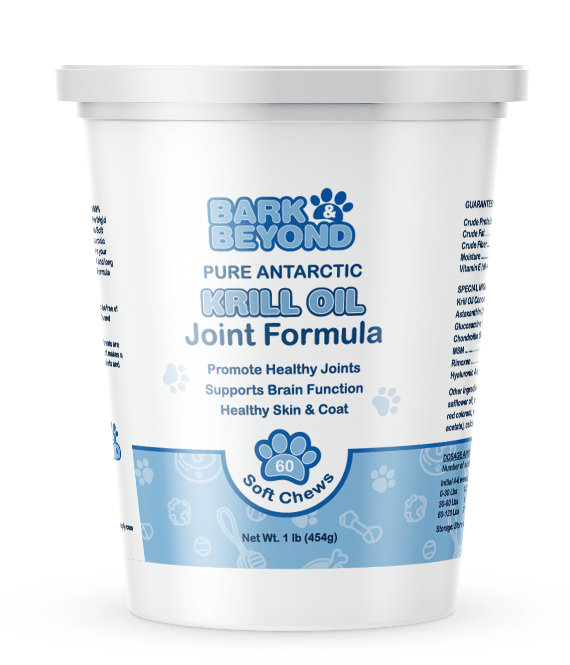 Krill Oil Hip & Joint Support for Cats & Dogs - Bark & Beyond