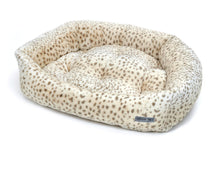 Cheetah Napper Dog Bed