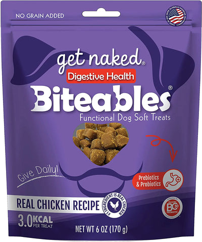 Get Naked Digestive Health Treats Chicken Flavor 6 oz
