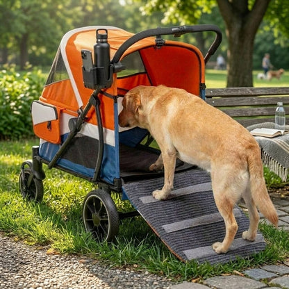 Powerhouse Pet Cruiser Stroller with Easy Access Ramp