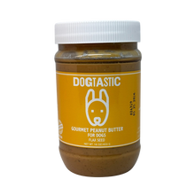 Dogtastic Peanut Butter for Dogs with Flax Seed - Xylitol-Free | USA Made