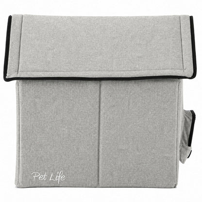 Pet Life 'Hush Puppy' Collapsible Electronic Heating and Cooling Smart Pet House