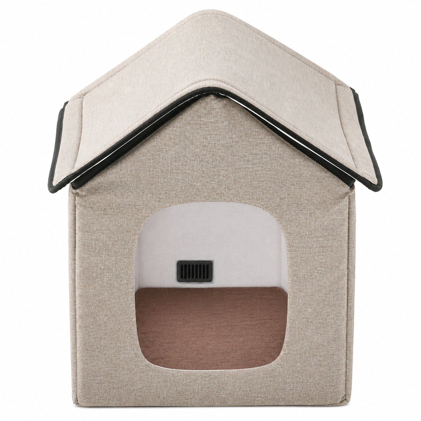 Pet Life 'Hush Puppy' Collapsible Electronic Heating and Cooling Smart Pet House