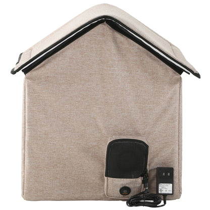 Pet Life 'Hush Puppy' Collapsible Electronic Heating and Cooling Smart Pet House