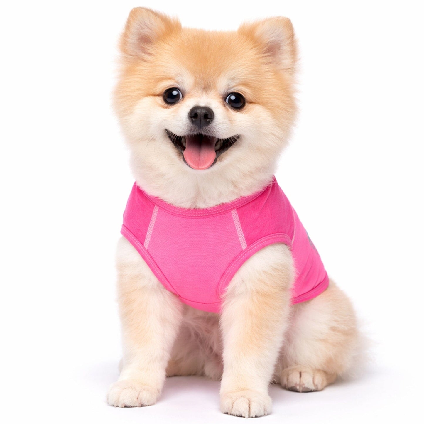Pet Life ® Active 'Aero-Pawlse' Quick-Dry and 4-Way-Stretch Yoga Fitness Dog T-Shirt Tank Top