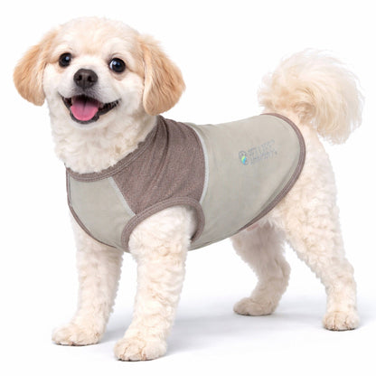 Pet Life ® Active 'Aero-Pawlse' Quick-Dry and 4-Way-Stretch Yoga Fitness Dog T-Shirt Tank Top