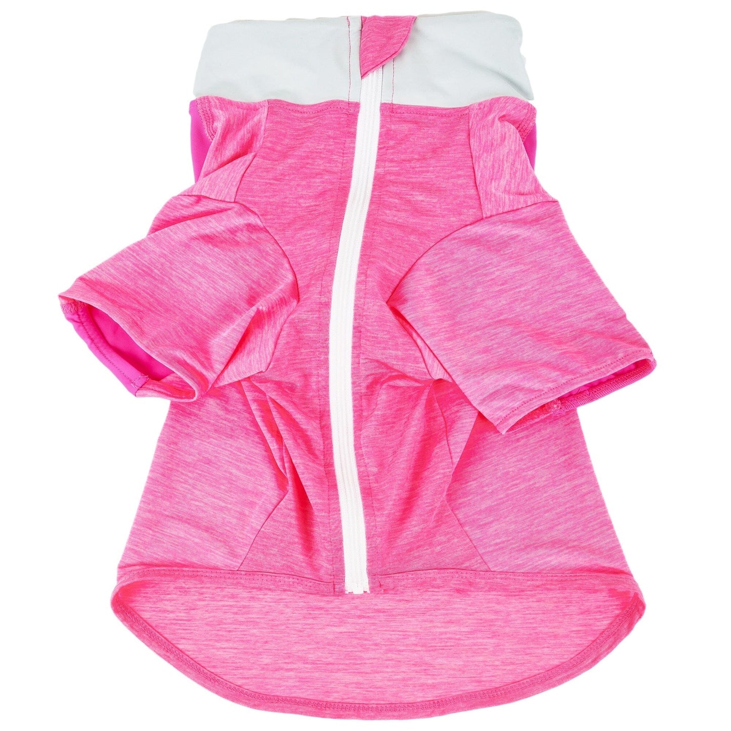 Pet Life ® Active 'Chewitt Wagassy' 4-Way-Stretch Yoga Fitness Long-Sleeve Dog T-Shirt