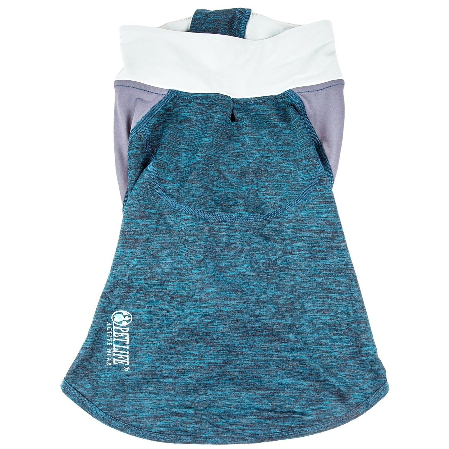 Pet Life ® Active 'Chewitt Wagassy' 4-Way-Stretch Yoga Fitness Long-Sleeve Dog T-Shirt
