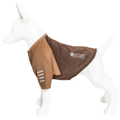 Pet Life ® Active 'Hybreed' 4-Way-Stretch Fitness Performance Dog T-Shirt