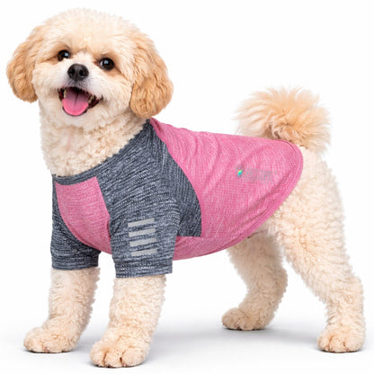 Pet Life ® Active 'Hybreed' 4-Way-Stretch Fitness Performance Dog T-Shirt