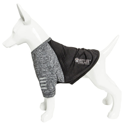 Pet Life ® Active 'Hybreed' 4-Way-Stretch Fitness Performance Dog T-Shirt