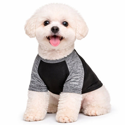 Pet Life ® Active 'Hybreed' 4-Way-Stretch Fitness Performance Dog T-Shirt