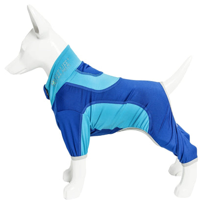 Pet Life ® Active 'Warm-Pup' Stretchy and Quick-Drying Fitness Dog Yoga Warm-Up Tracksuit