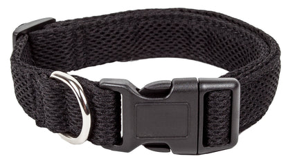 Pet Life ®  'Aero Mesh' Dual-Sided Breathable and Adjustable Thick Mesh Dog Collar
