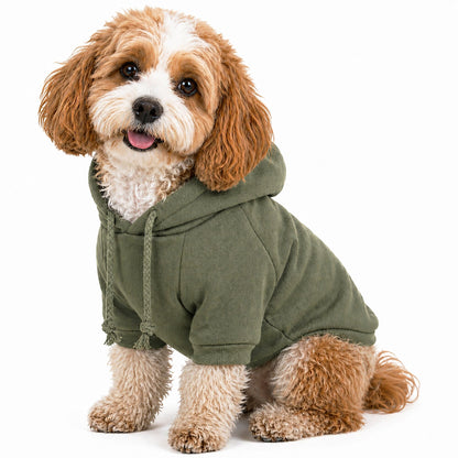 Pet Life ® 'American Classic' Fashion Plush Cotton Hooded Dog Sweater