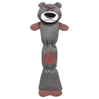Pet Life ® Animated Extra Long Nylon Squeaker Water-resistant Plush Dog Toy