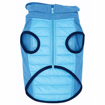 Pet Life ® 'Apex' Lightweight Hybrid 4-Season Stretch and Quick-Dry Dog Coat w/ Pop out Hood