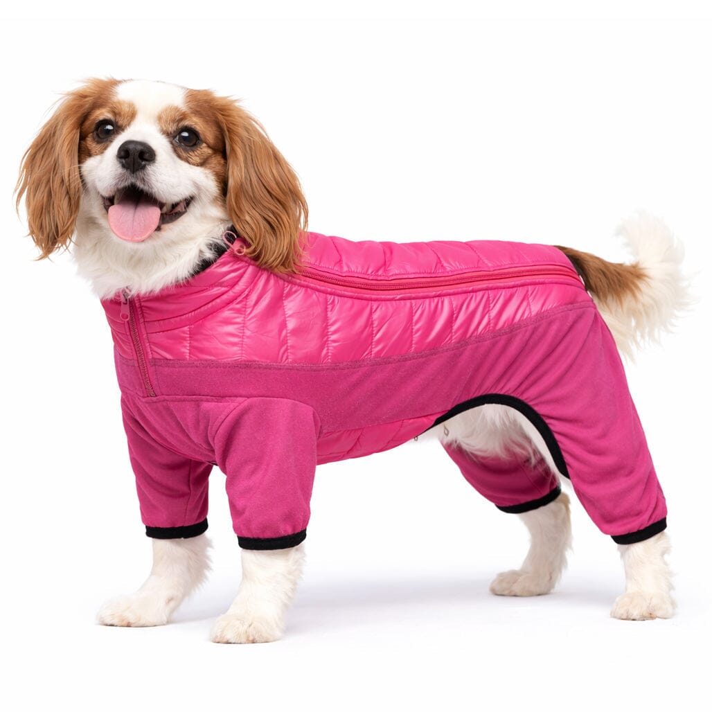 Pet Life ® 'Aura-Vent' Lightweight 4-Season Stretch and Quick-Dry Full Body Dog Jacket