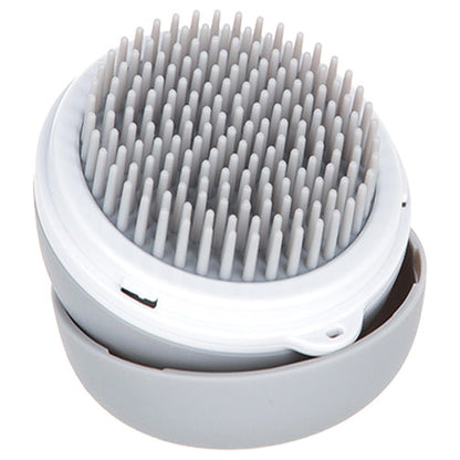 Pet Life ® 'Bravel' 3-in-1 Travel Pocketed Dual Grooming Brush and Pet Comb