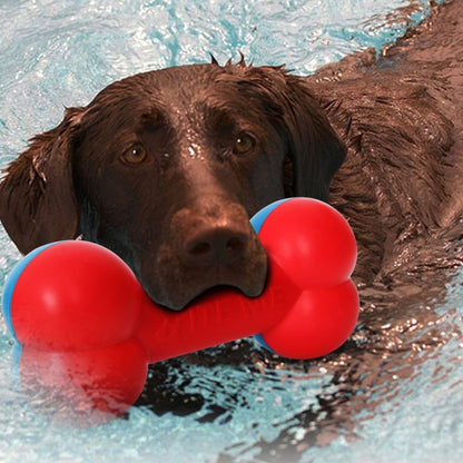 Pet Life ® 'Denta-Bone' TPR Durable Waterproof Floating Dog Toy