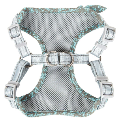Pet Life ®  'Fidomite' Mesh Reversed  and Adjustable Fashion Dog Harness W/ Designer Bowtie