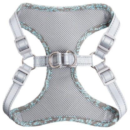 Pet Life ®  'Fidomite' Mesh Reversed and Adjustable Fashion Dog Harness W/ Designer Neck Tie
