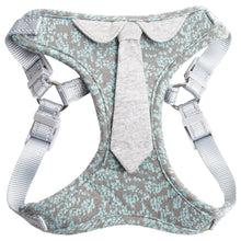 Pet Life ®  'Fidomite' Mesh Reversed and Adjustable Fashion Dog Harness W/ Designer Neck Tie