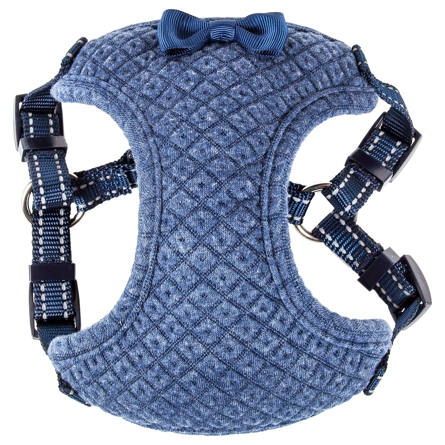Pet Life ®  'Flam-Bowyant' Mesh Reversed and Adjustable Dog Harness