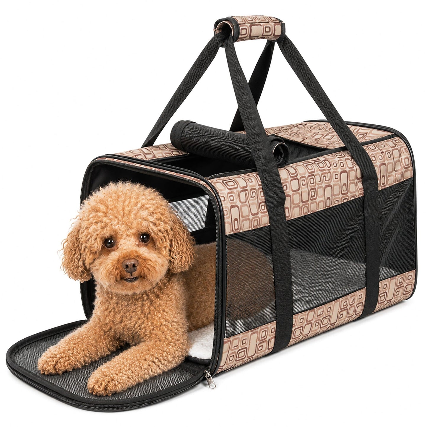 Pet Life ® 'Flightmax' Airline Approved Collapsible Folding Travel Pet Dog Carrier