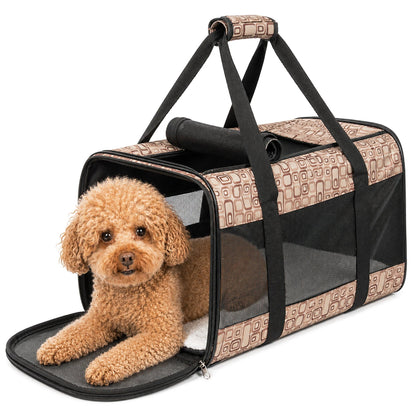 Pet Life ® 'Flightmax' Airline Approved Collapsible Folding Travel Pet Dog Carrier