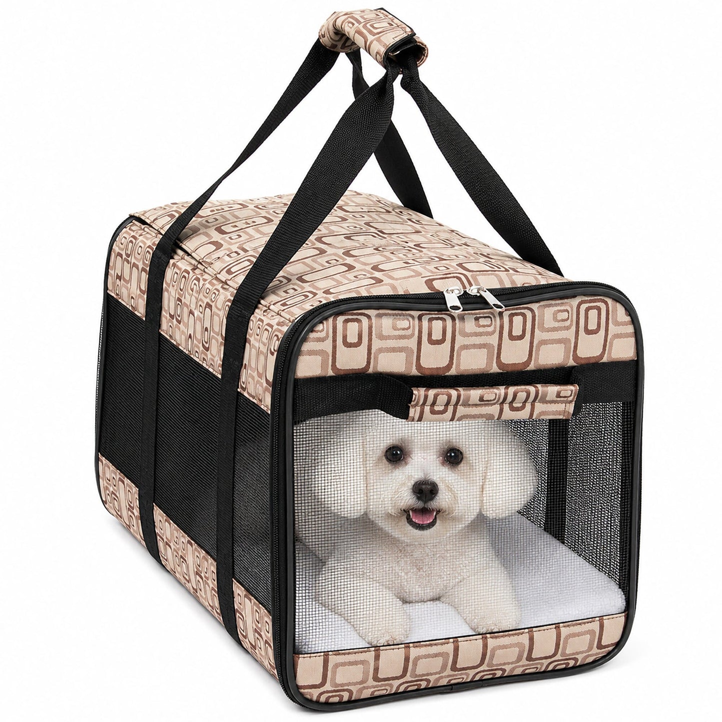 Pet Life ® 'Flightmax' Airline Approved Collapsible Folding Travel Pet Dog Carrier