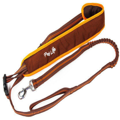 Pet Life ®  'Free-Fetcher' Hands Free Over-The-Shoulder Shock Absorbent Dog Leash