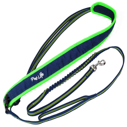 Pet Life ®  'Free-Fetcher' Hands Free Over-The-Shoulder Shock Absorbent Dog Leash