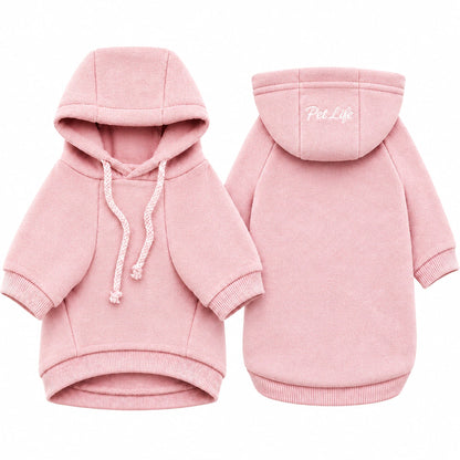 Pet Life ® French Terry Ultra-Soft Quick-Drying Hooded Dog Sweater