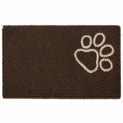 Pet Life ® 'Fuzzy' Quick-Drying Anti-Skid and Machine Washable Dog Mat