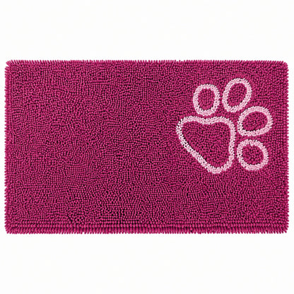 Pet Life ® 'Fuzzy' Quick-Drying Anti-Skid and Machine Washable Dog Mat