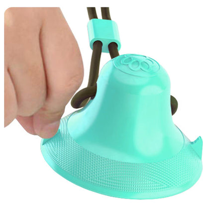 Pet Life ® 'Grip N' Play' Treat Dispensing Football Shaped Suction Cup Dog Toy