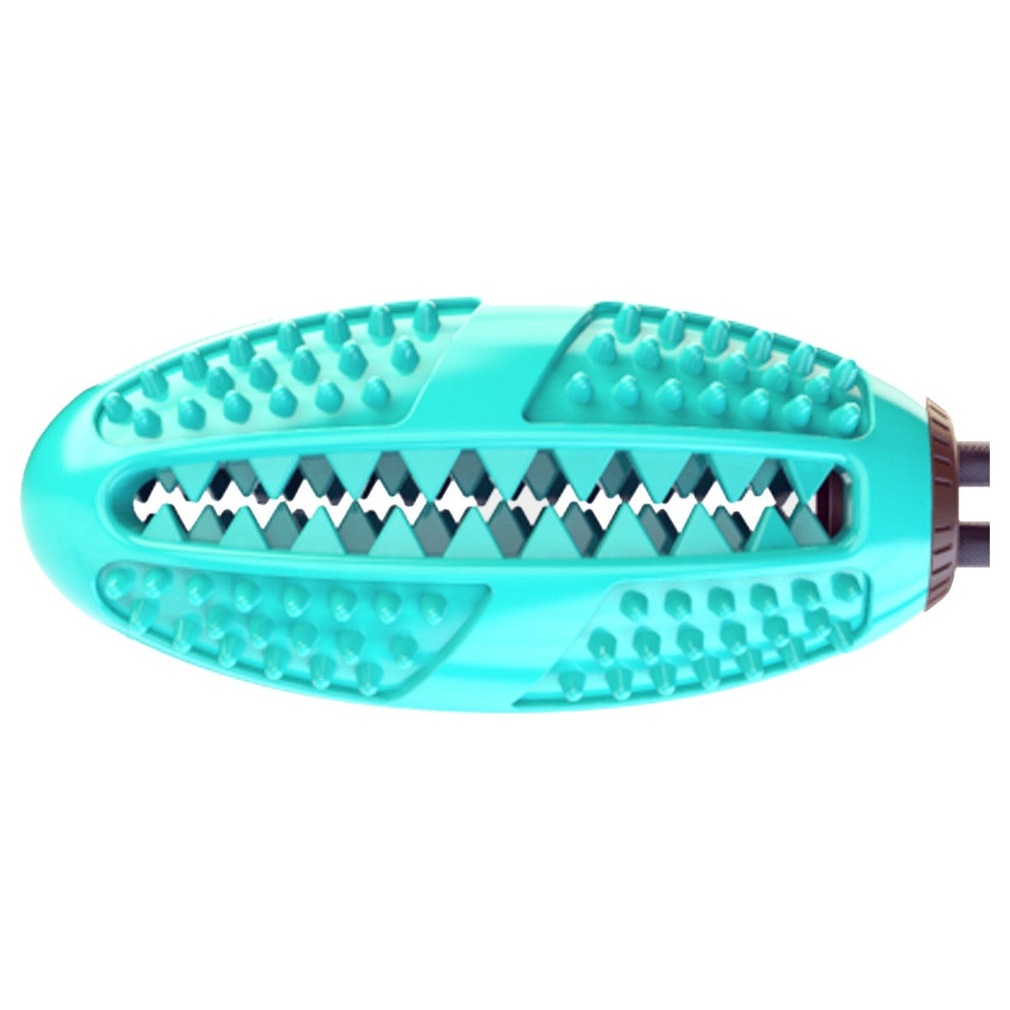 Pet Life ® 'Grip N' Play' Treat Dispensing Football Shaped Suction Cup Dog Toy