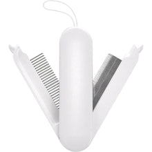 Pet Life ® 'JOYNE' Multi-Functional 2-in-1 Swivel Travel Grooming Comb and Deshedder