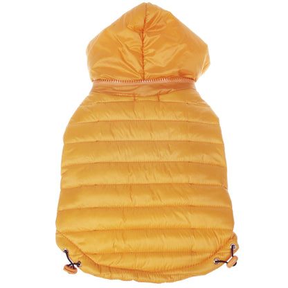 Pet Life ® Lightweight Adjustable and Collapsible 'Sporty Avalanche' Dog Coat w/ Pop-out Zippered Hood