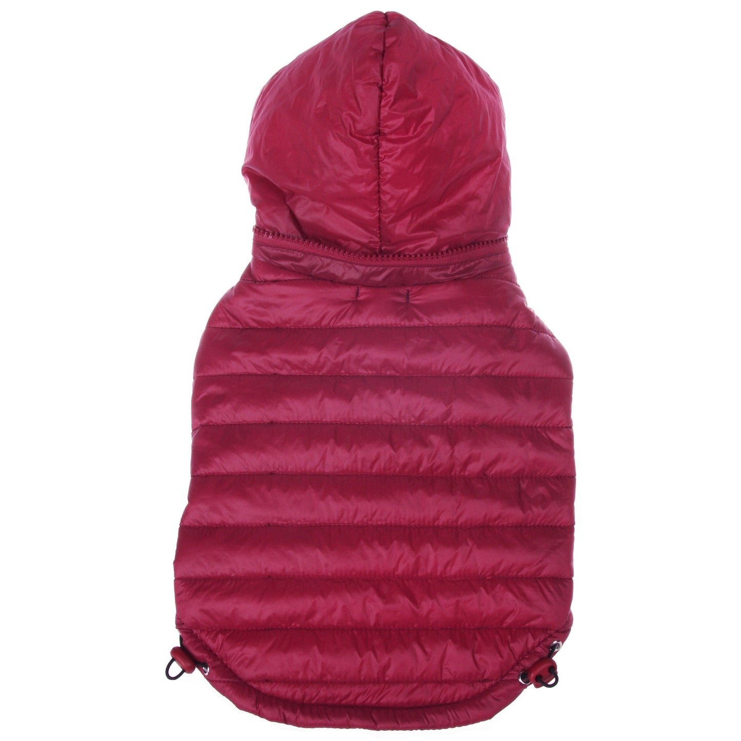 Pet Life ® Lightweight Adjustable and Collapsible 'Sporty Avalanche' Dog Coat w/ Pop-out Zippered Hood