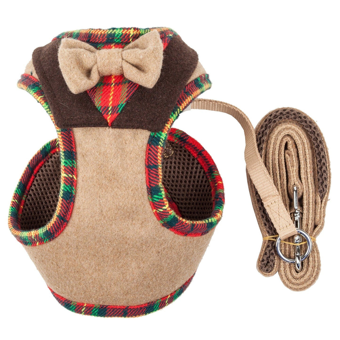Pet Life ® Luxe 'Dapperbone' 2-In-1 Adjustable Fashion Dog Harness and Leash