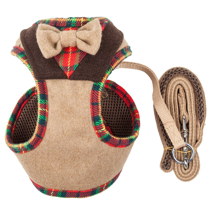 Pet Life ® Luxe 'Dapperbone' 2-In-1 Adjustable Fashion Dog Harness and Leash