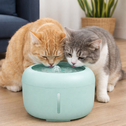 Pet Life ® 'Moda-Pure' Ultra-Quite Filtered Dog and Cat Fountain Waterer