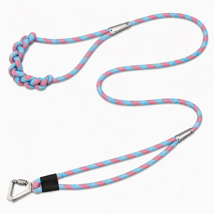 Pet Life ® 'Neo-Craft' Handmade One-Piece Knot-Gripped Training Dog Leash