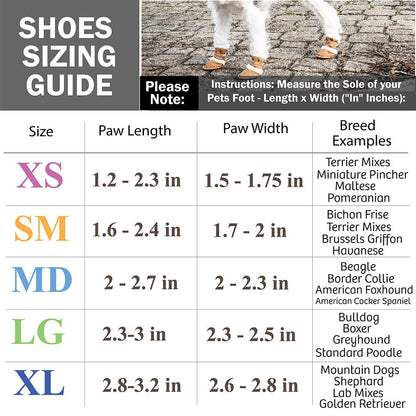Pet Life ® 'Performance-Coned' Premium Stretch High Ankle Support Dog Shoes - Set Of 4