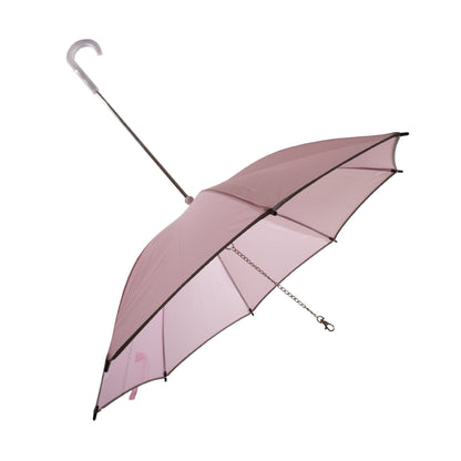Pet Life ® Pour-Protection Reflective Waterproof Dog Umbrella and Leash