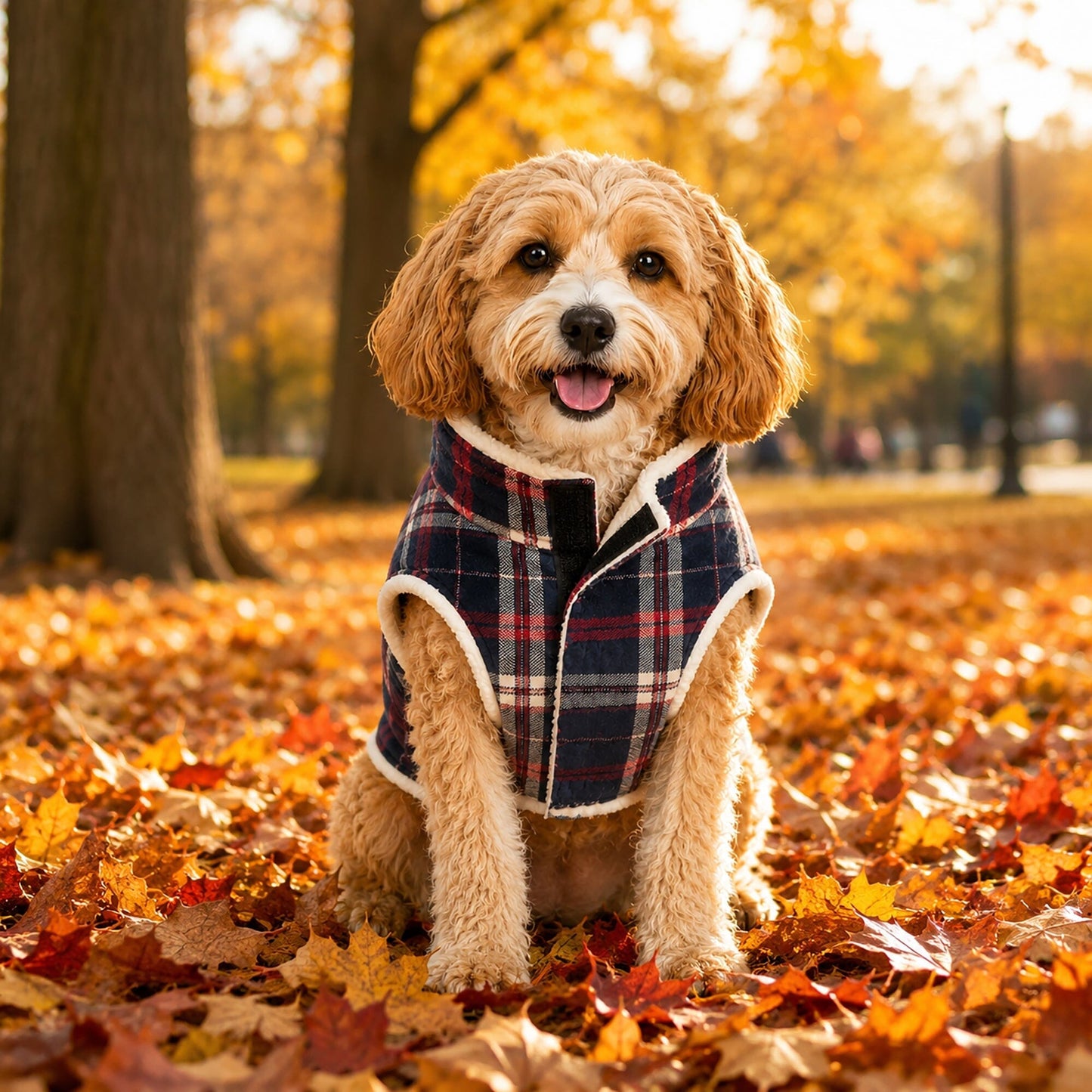 Pet Life ® 'Puddler' Classical Insulated Fashion Plaid Dog Coat